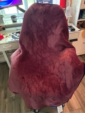 Goodyear purple heated car blanket